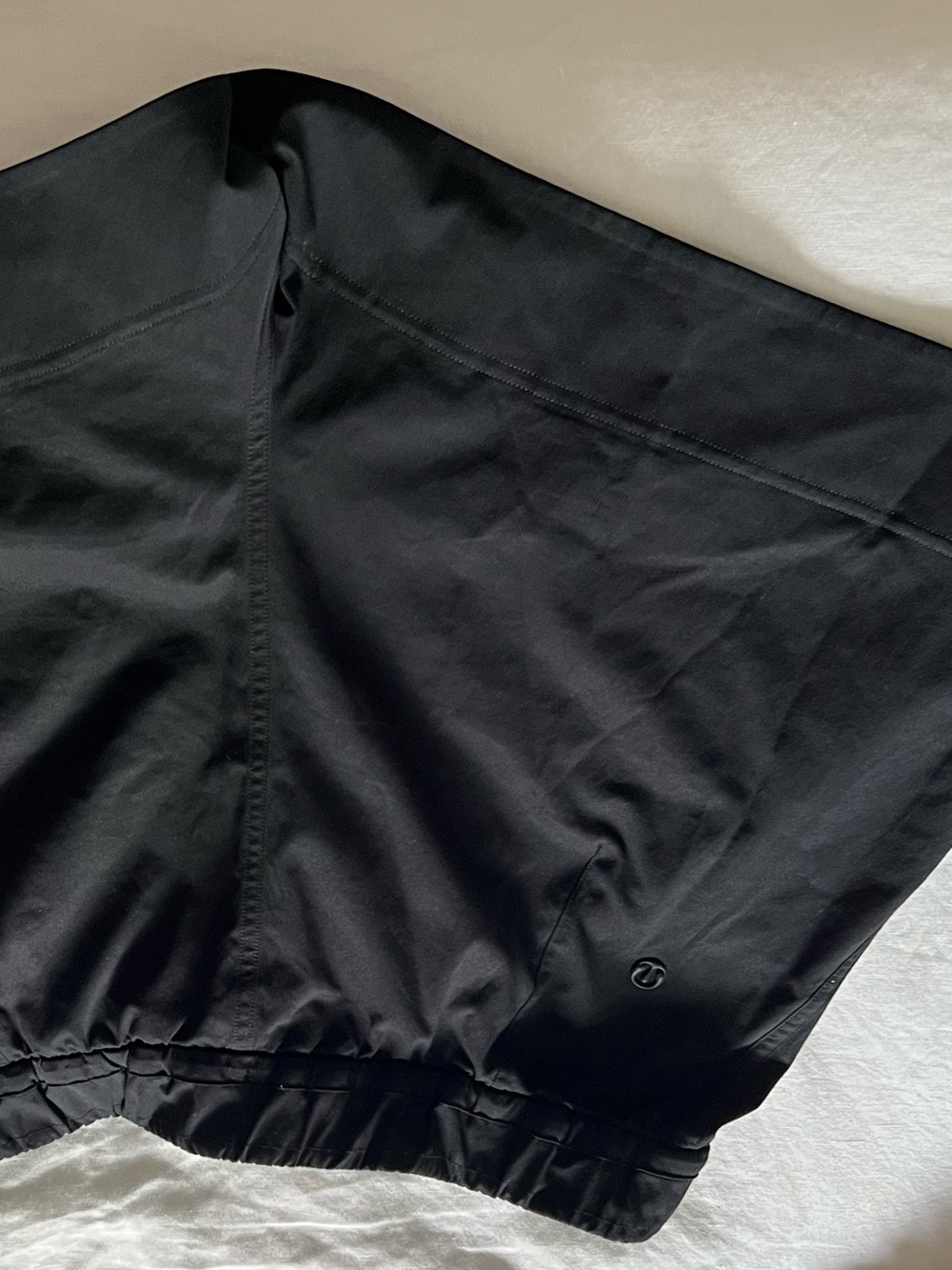 lululemon athletica Black Drawcord Athletic Shorts - Picture 2 of 4